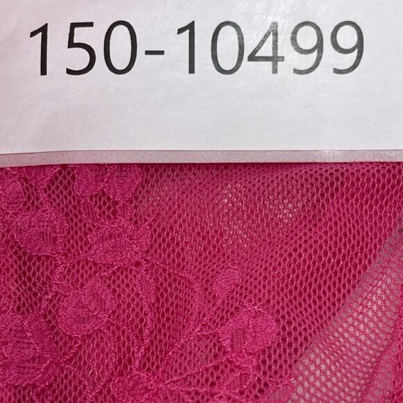 Natori Convertible Bra 32DD Blush Lace Cherry Blossom Plunge Underwire MSRP $76 - Picture 13 of 13